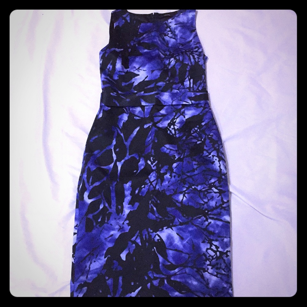 Tahari short sleeve dress